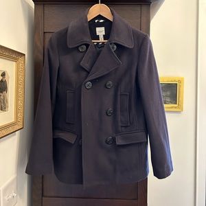 Land’s End Canvas Navy Pea Coat